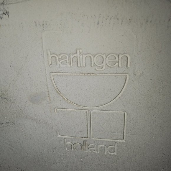 Vintage Harlingen Holland Delft Tile: Cow - Picture 5 of 5